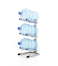 Стеллаж для бутылей Бридж-3 (металлик)