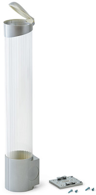 Стаканодержатель VATTEN CD-V70SS на саморезах серебряного цвета