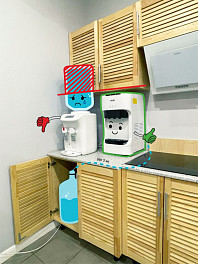 Настольный встраиваемый кулер для воды VATTEN L46WE белый с вынесенной бутылью