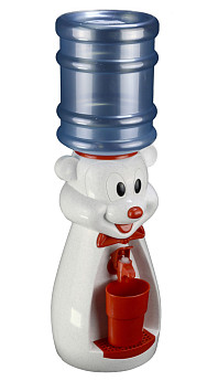 Кулер VATTEN kids Mouse Мраморно-белый/красный