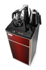 Кулер с чайным столиком Тиабар VATTEN L50REAT tea bar, красный