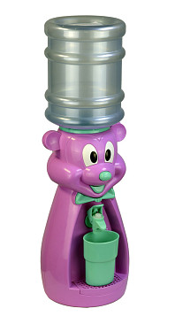 Кулер VATTEN kids Mouse сиреневый/бирюзовый