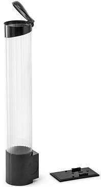 Стаканодержатель AW на саморезах черного цвета на 70 стаканов