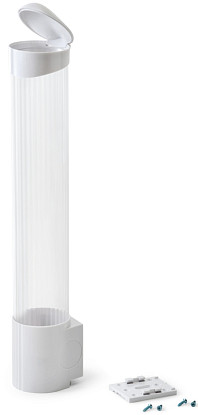 Стаканодержатель VATTEN CD-V70SW на саморезах белого цвета