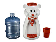 Кулер VATTEN kids Mouse Мраморно-белый/красный