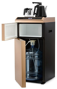 Кулер с чайным столиком Тиабар VATTEN L49QKAT tea bar, золотой