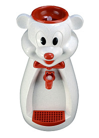 Кулер VATTEN kids Mouse Мраморно-белый/красный
