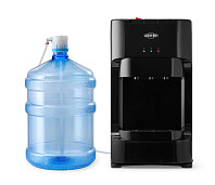 Настольный встраиваемый кулер для воды VATTEN  L46NE с вынесенной бутылью